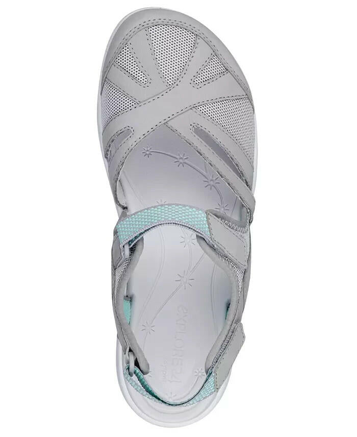 Easy Spirit Esplash Closed Toe Hiking Sandal gray 7 New $89
