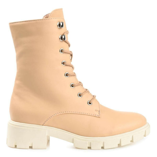 Journee Collection Madelynn Booties Women’s Lug Sole Combat Ankle Boots Black Si
