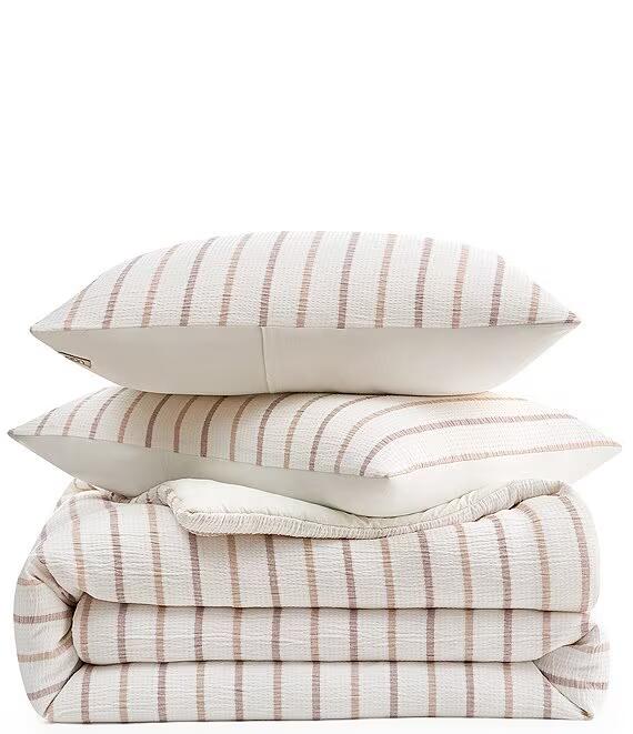 UGG Alamitos Striped Comforter Mini Set King MSRP $180