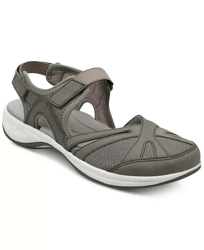 Easy Spirit Esplash Closed Toe Hiking Sandal Taupe 7N New $89