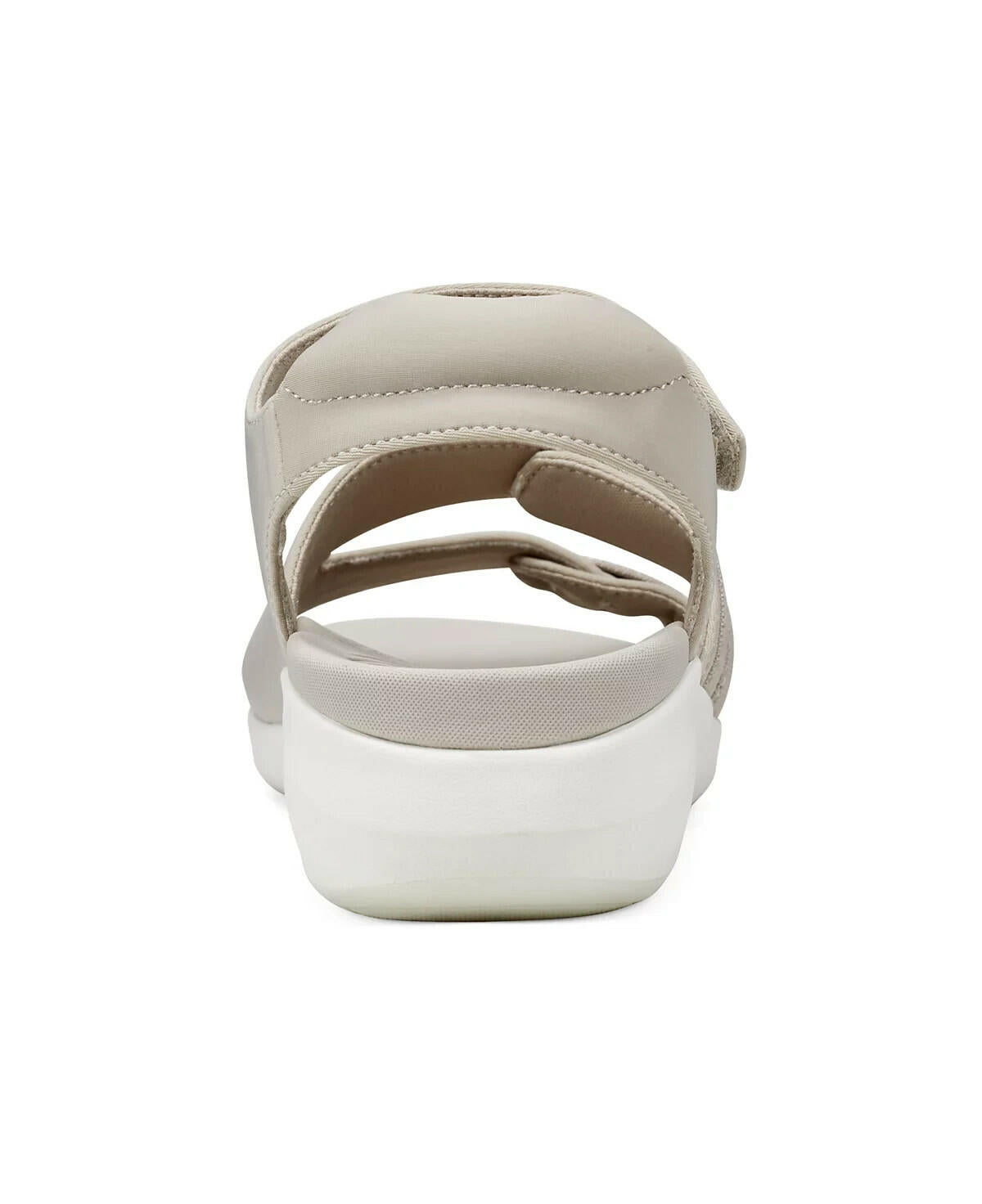 Easy Spirit Women's Weber Sporty Wedge Sandals Tan Taupe 6 MSRP $69