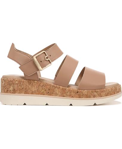 Dr. Scholl’s Once Twice Espadrille Platform Sandals – Women’s Tawny Brown