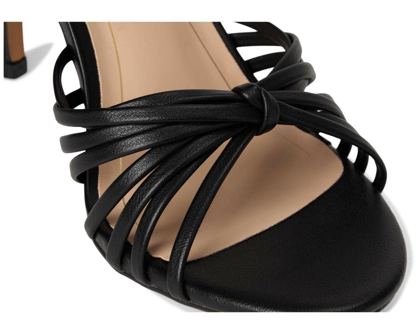 Journee Collection Womens Vanita Open Toe Heel Black 11W