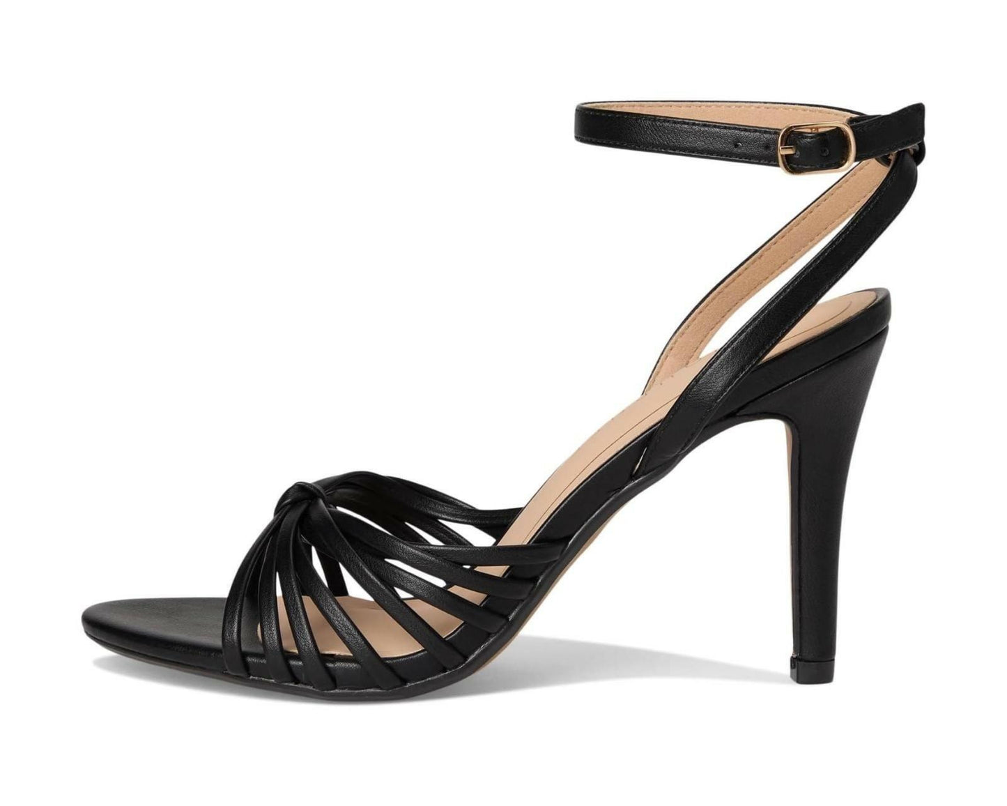 Journee Collection Womens Vanita Open Toe Heel Black 11W