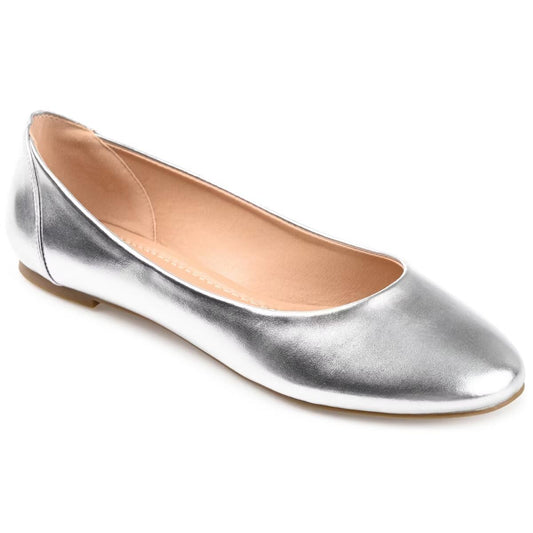 Journee Collection Kavn Comfort Dress Flat Silver $69