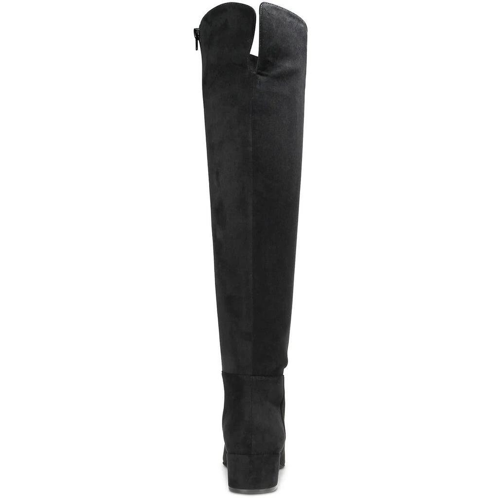 On 34th Gabriella Womens Black Faux Suede Knee-High Boots Sz 7 MSRP $129.50