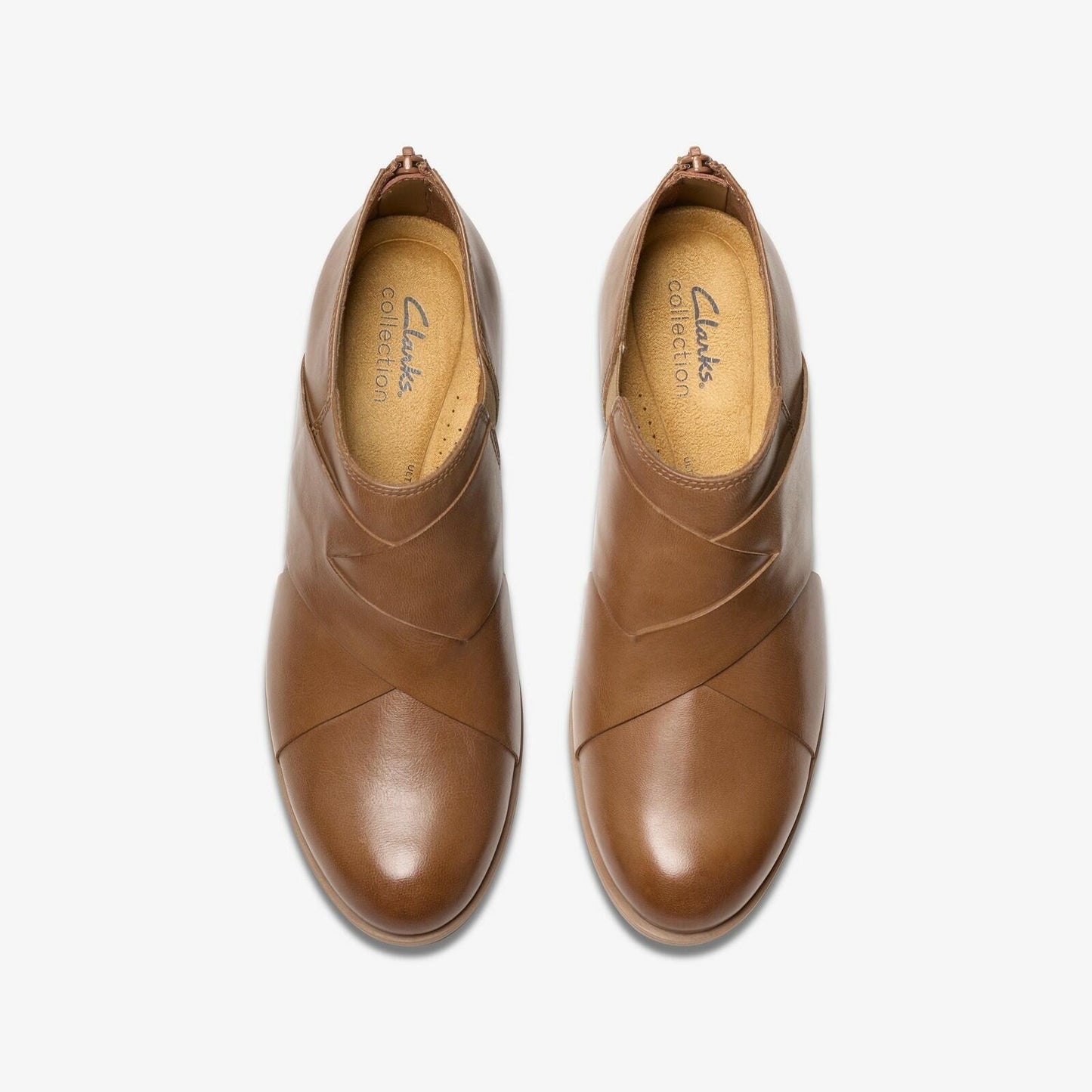 Clarks Charlten Gema Ankle Boots 11 Dark Sand Leather MSRP $120