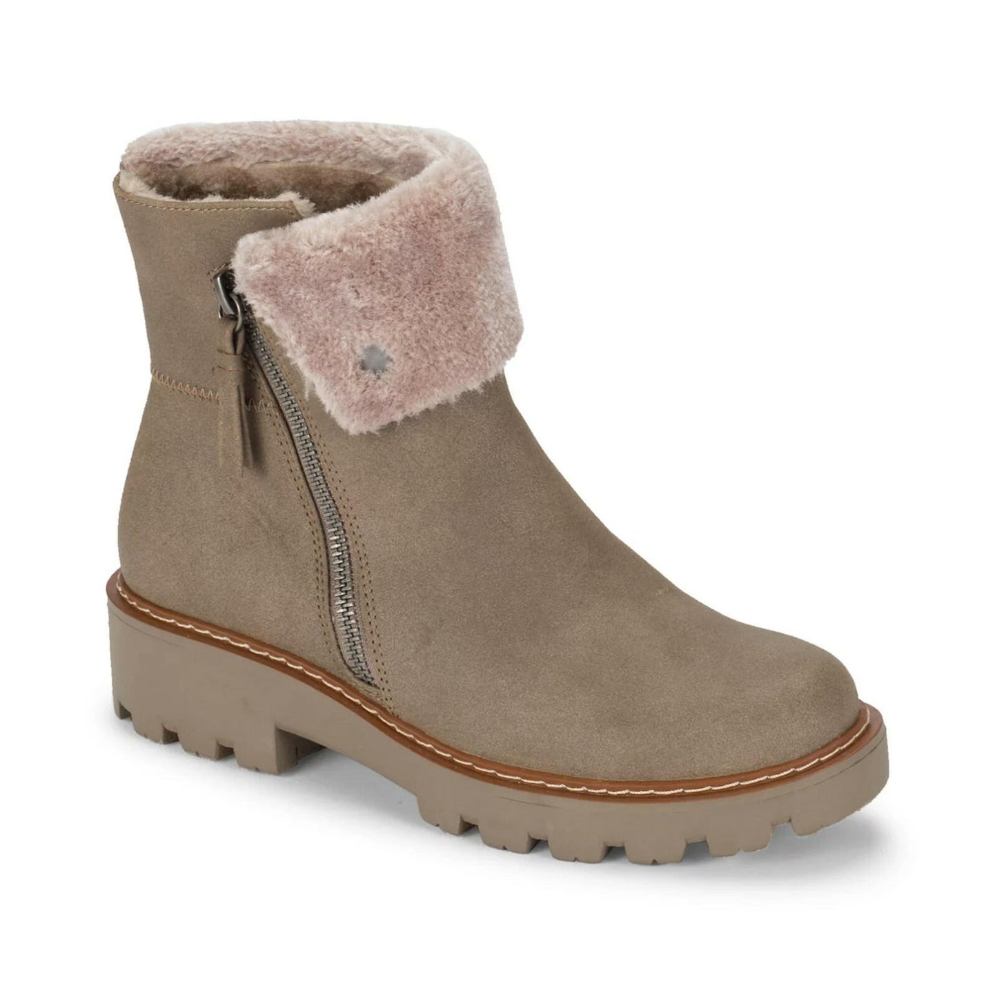 Baretraps Womens Wyoming Waterproof Booties Taupe Brown 11 New $120