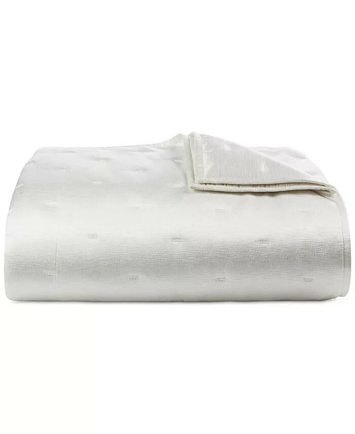 Hotel Collection Glint 3 Piece Coverlet Set King White MSRP $500