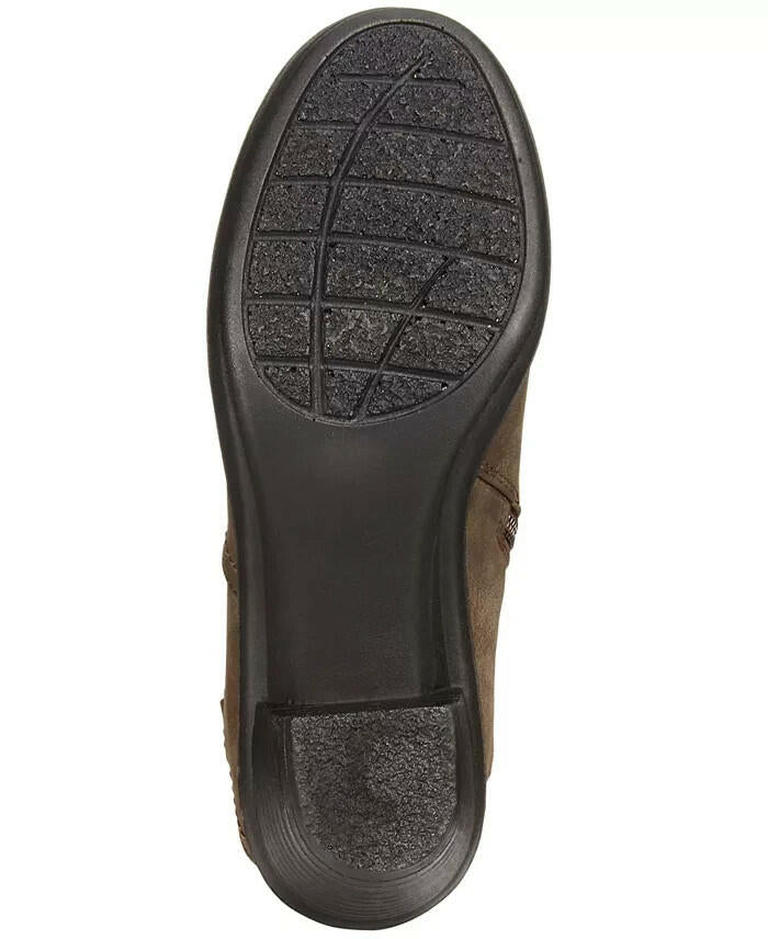 Easy Street Womens Dawnta Booties Brown Matte Size 7W New $70