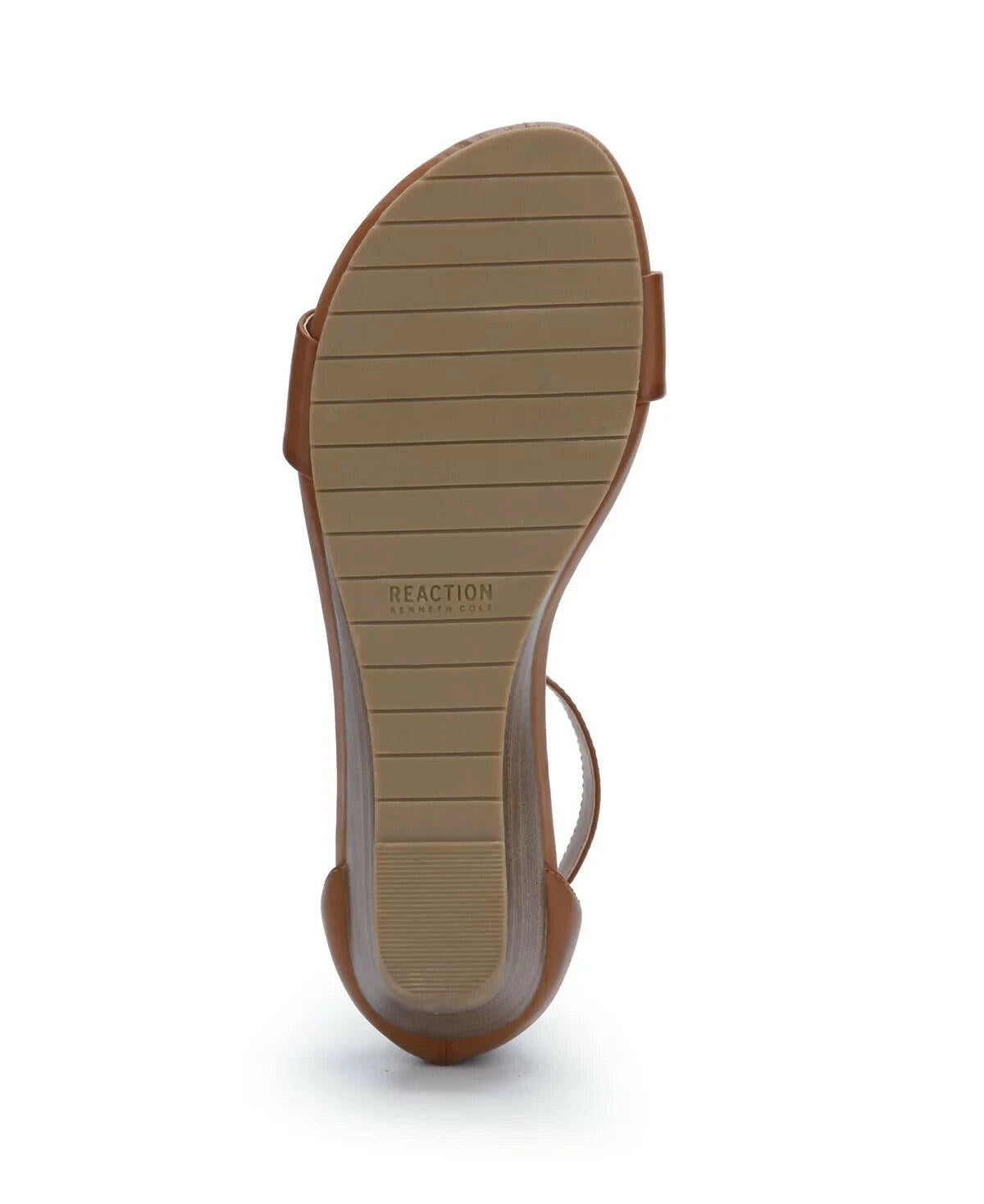 Kenneth Cole Reaction Great Viber Wedge Sandals tan brown Size 7 Wide MSRP $69