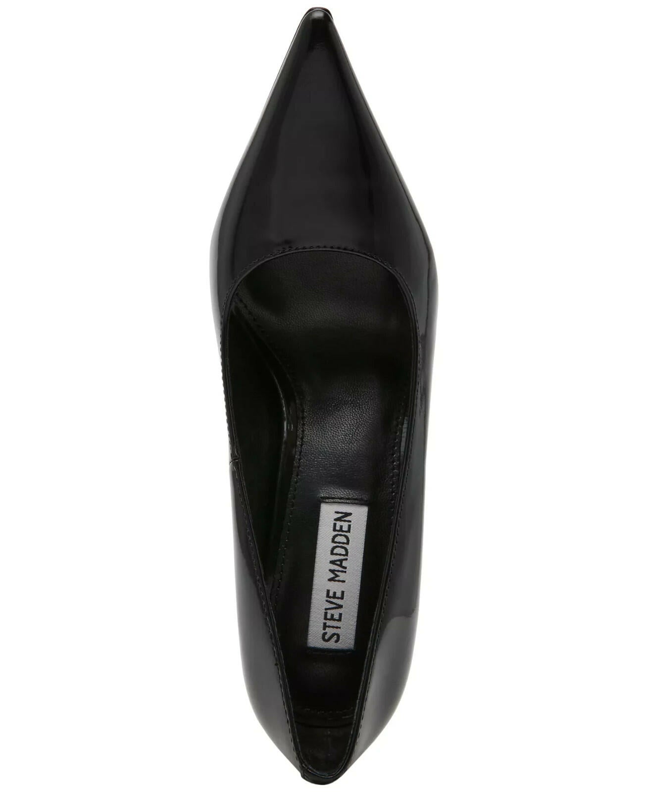 Steve Madden Womens Reya Pointed Toe Pumps Black Size 6 New $109