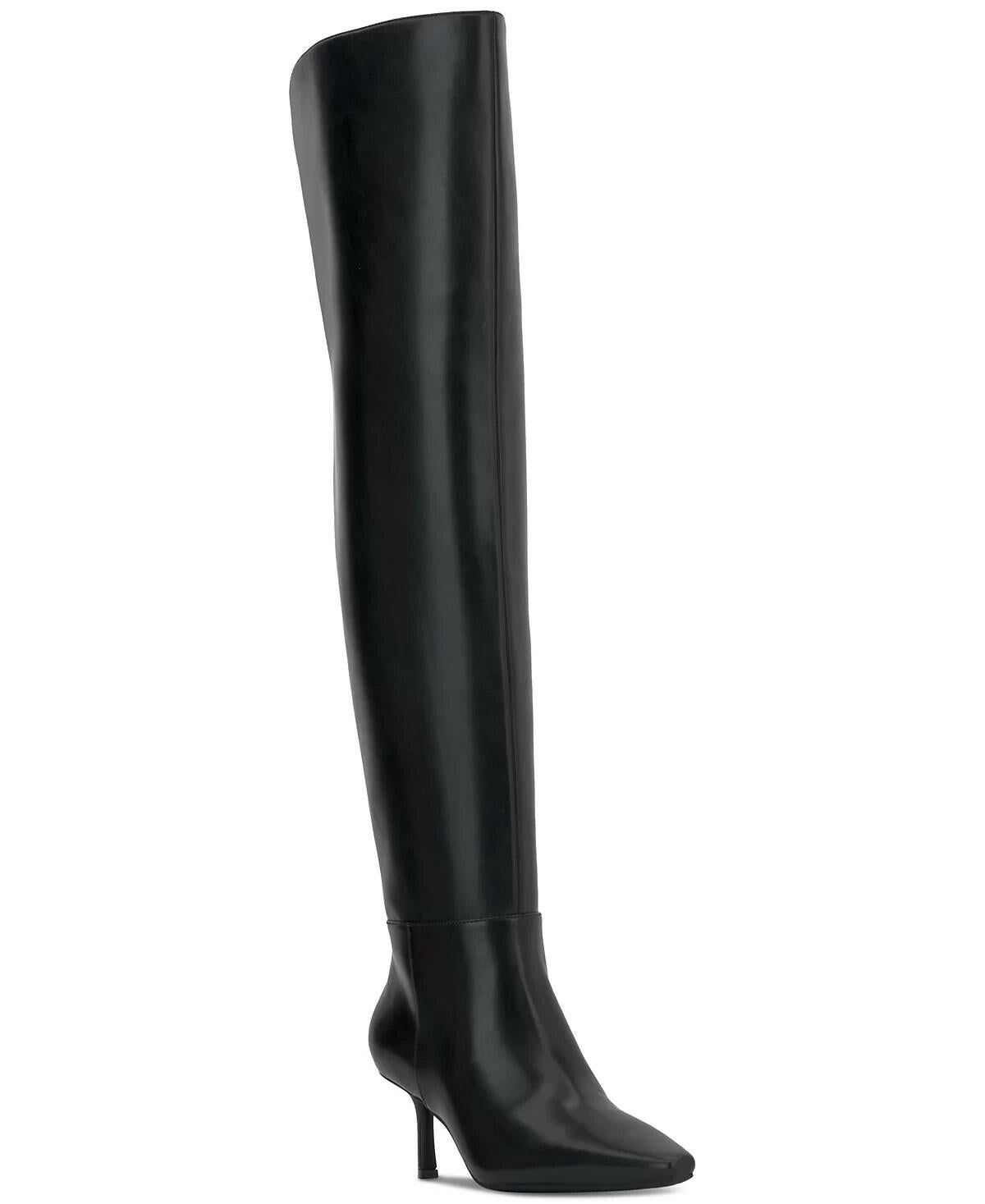 I.N.C. International Concepts Jackston Over The Knee Boots Black 8 MSRP $179