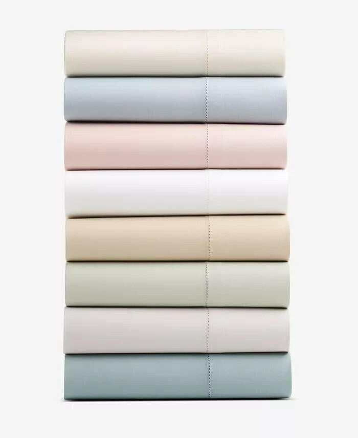 Hotel Collection 680TC King Fitted Sheet Supima Cotton Gray Palladium $220