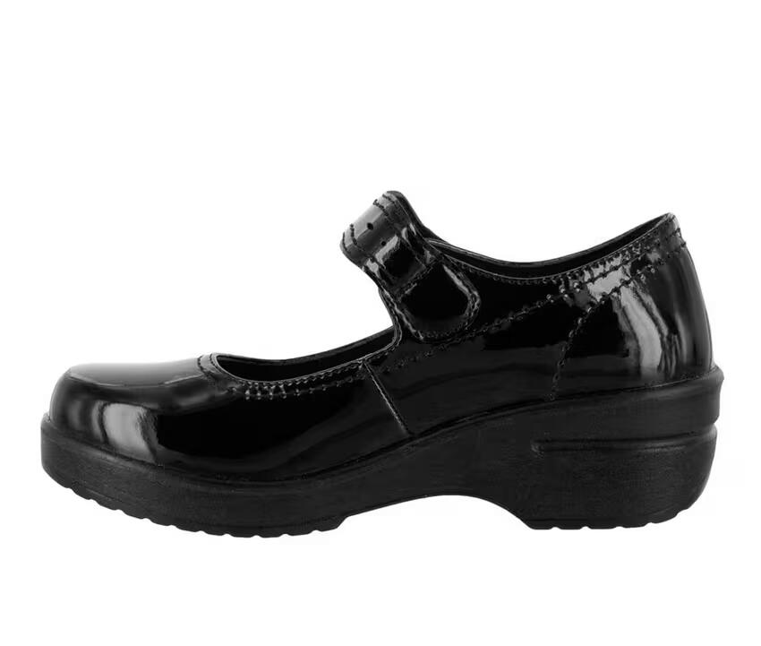 Easy Works by Easy Street Womens Letsee Slip Resistant Clogs Black 8.5 MSRP $70