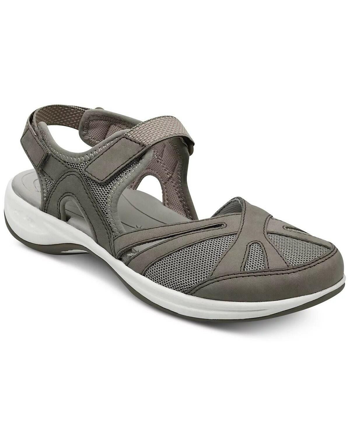 Easy Spirit Splash Hiking Sandals Women’s Water-Resistant Sport Shoes Taupe 7.5N