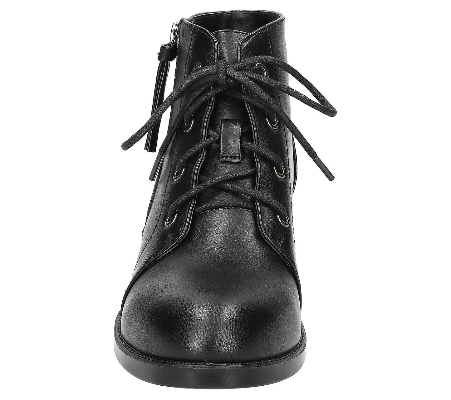 Easy Street Womens Becker Ankle Boots Side Zip Black 9.5 Block Heel MSRP $59