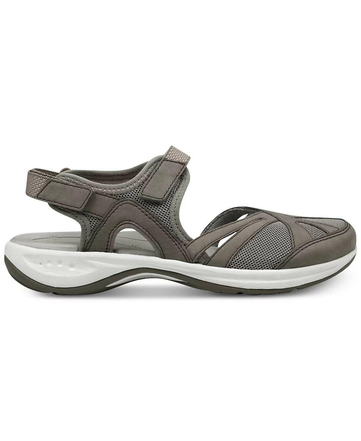 Easy Spirit Splash Hiking Sandals Women’s Water-Resistant Sport Shoes Taupe 7.5N