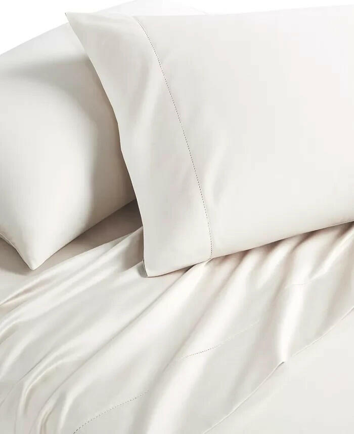 Hotel Collection 680TC King Sheet Set Supima Cotton Ivory Solid New $500