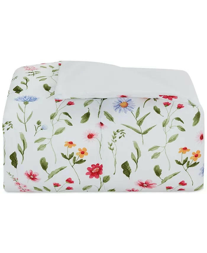 Sunham Natalie Floral 6-Pc Twin Comforter Set White Floral MSRP $100