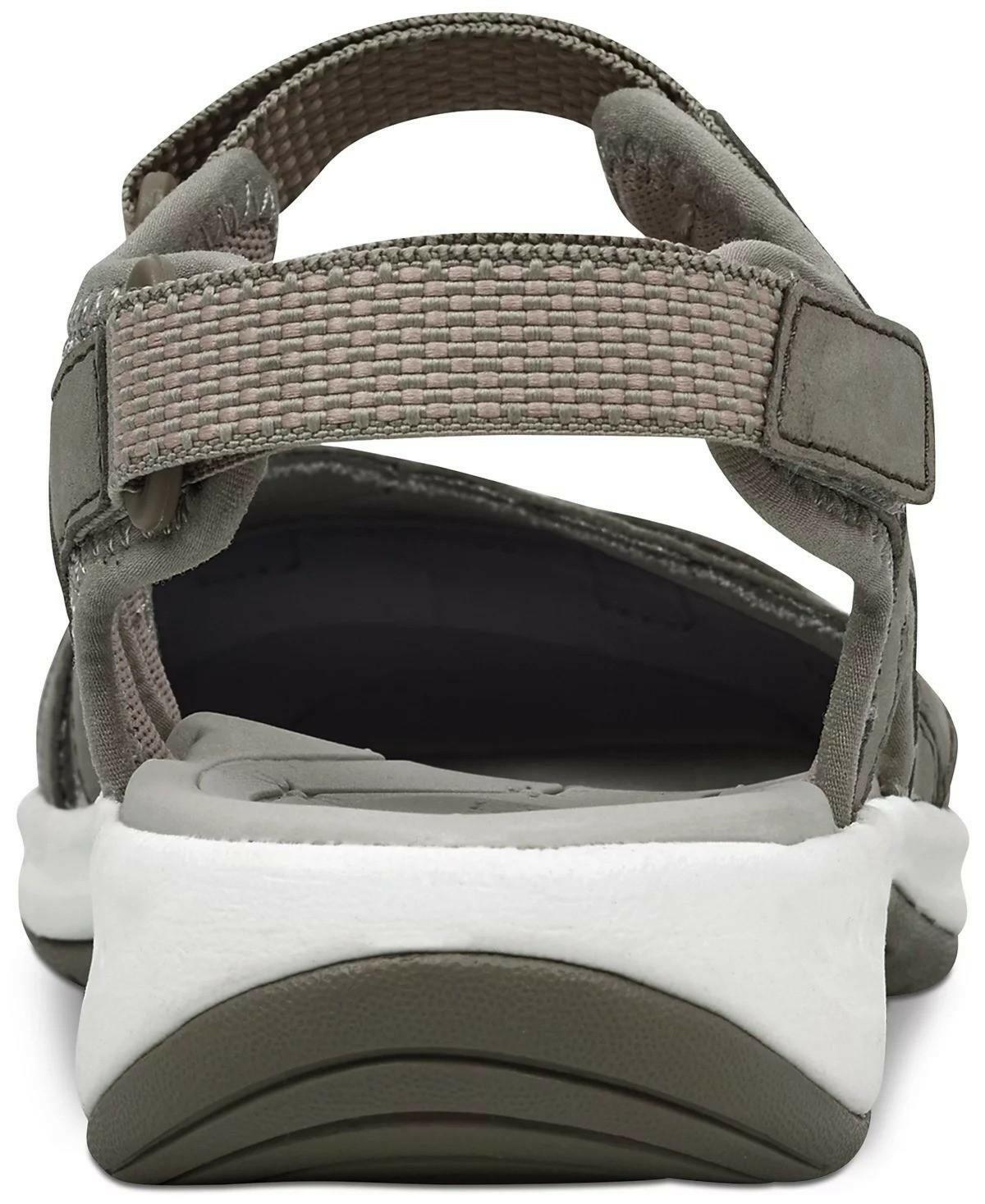 Easy Spirit Splash Hiking Sandals Women’s Water-Resistant Sport Shoes Taupe 7.5N