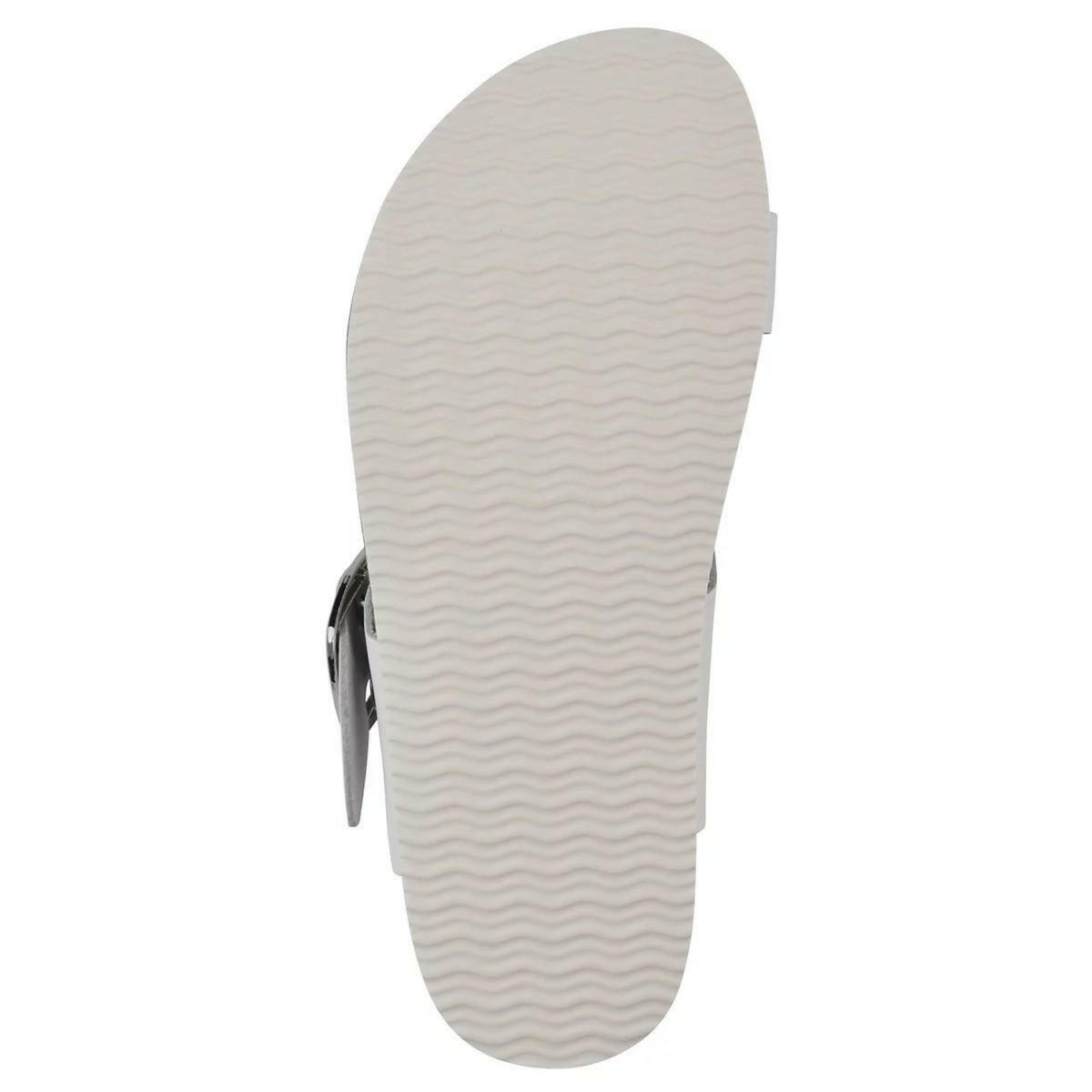 White Mountain Harley Footbed Sandals Women’s Thong Shoes White Size 8 – MSRP $5