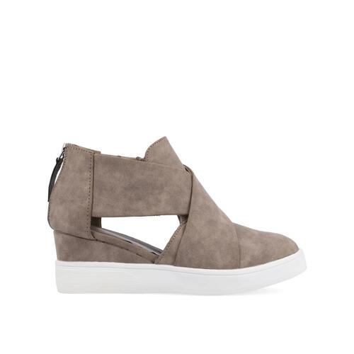 Journee Collection Women's Seena Wedge Sneakers Size 9 - New
