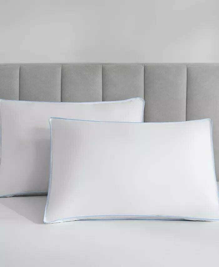 Nautica Premium Gusseted King Pillow Cotton Cover Lofty MSRP $35