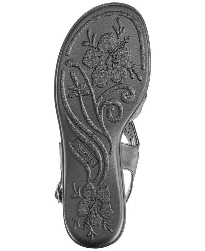 Easy Street Womens Bolt Slingback Sandals Black Size 8 New $69