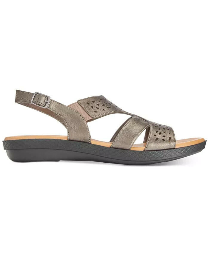 Easy Street Bolt Sandals Pewter Size 7 MSRP $60