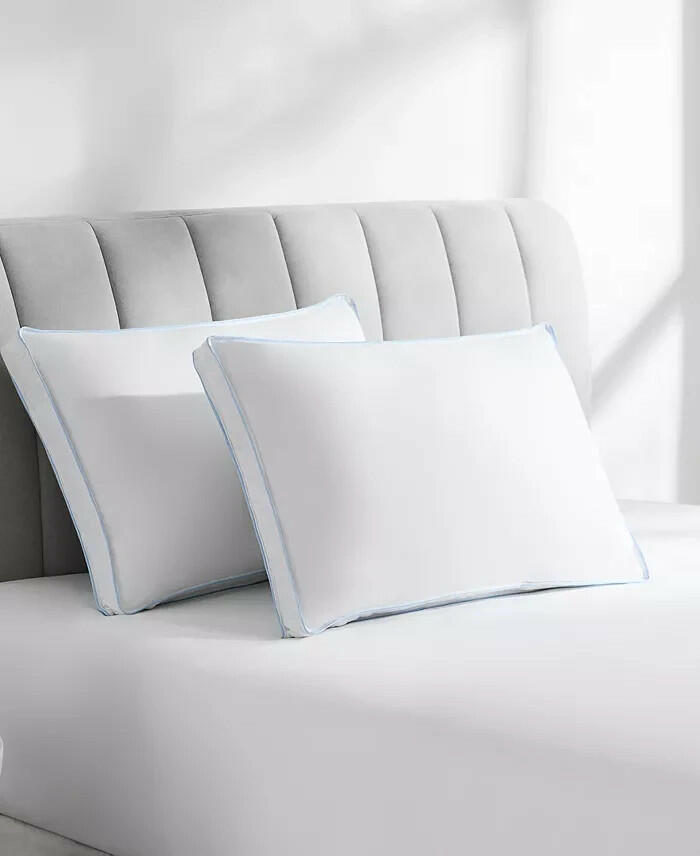 Nautica Premium Gusseted King Pillow Cotton Cover Lofty MSRP $35