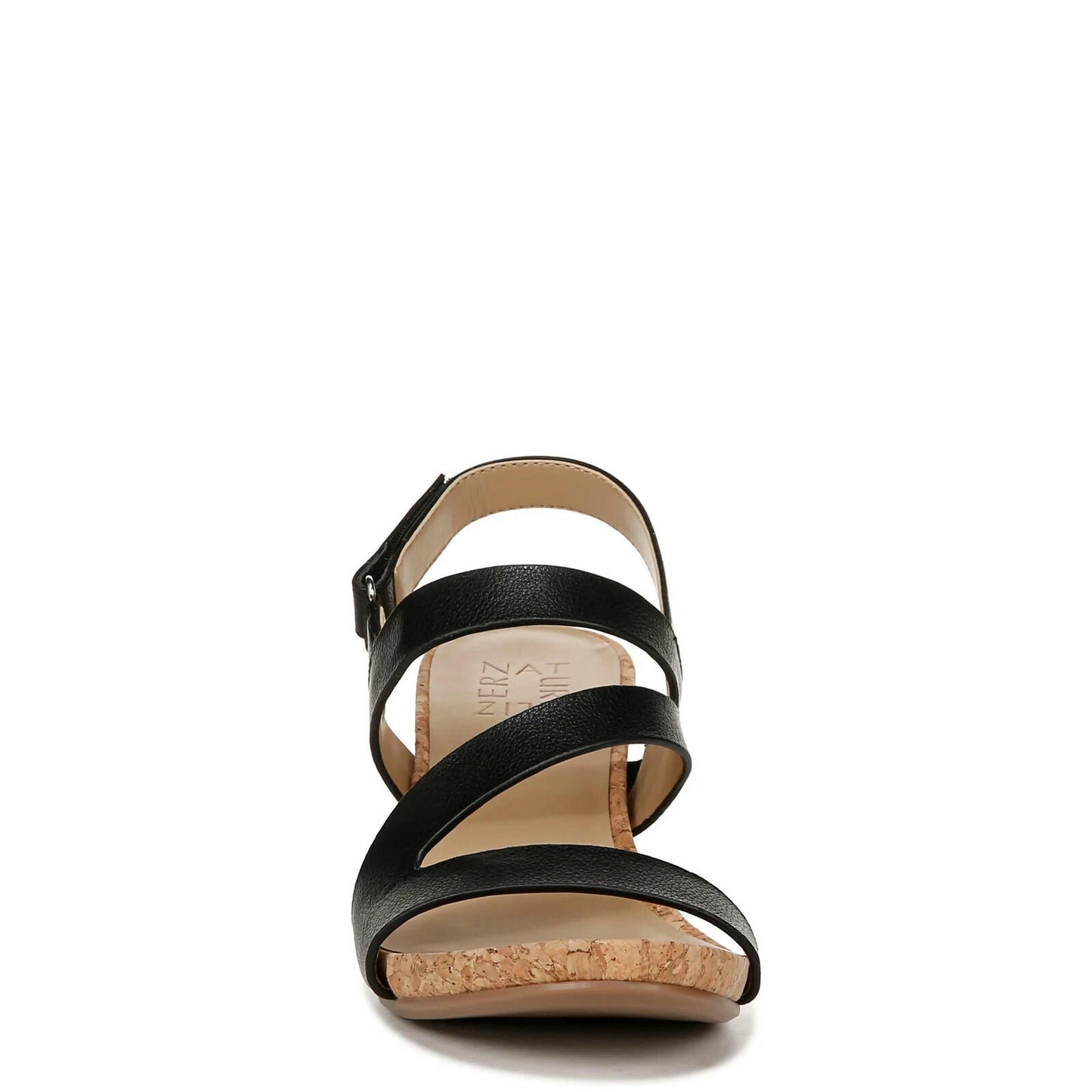 Naturalizer Adria Wedge Sandal Black Size 9 New MSRP $99