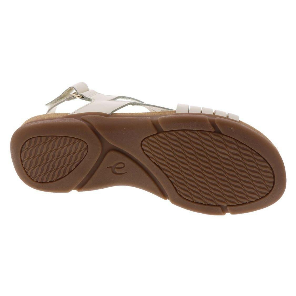 Easy Spirit Mar Women’s Sandals Ivory 12 Adjustable Strap MSRP $69