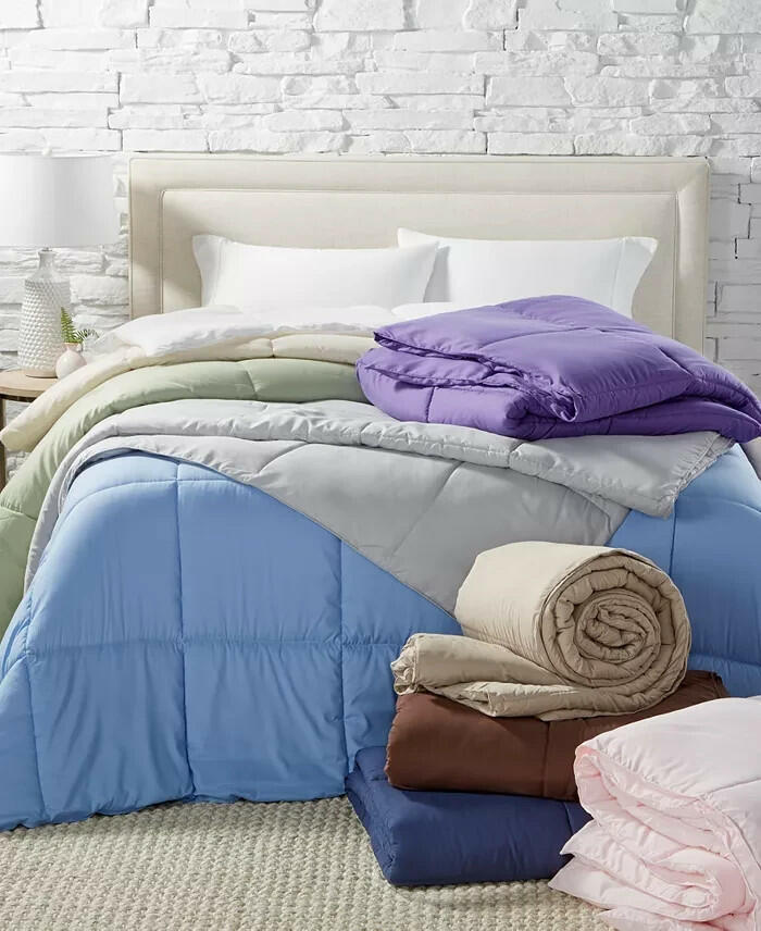 Royal Luxe Down Alt Comforter Full Queen Light Warmth MSRP $140