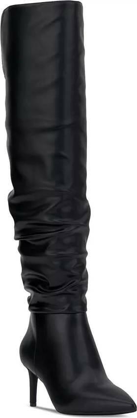 I.N.C. International Concepts Damoni OTK Boots Black Sz 6 MSRP $129