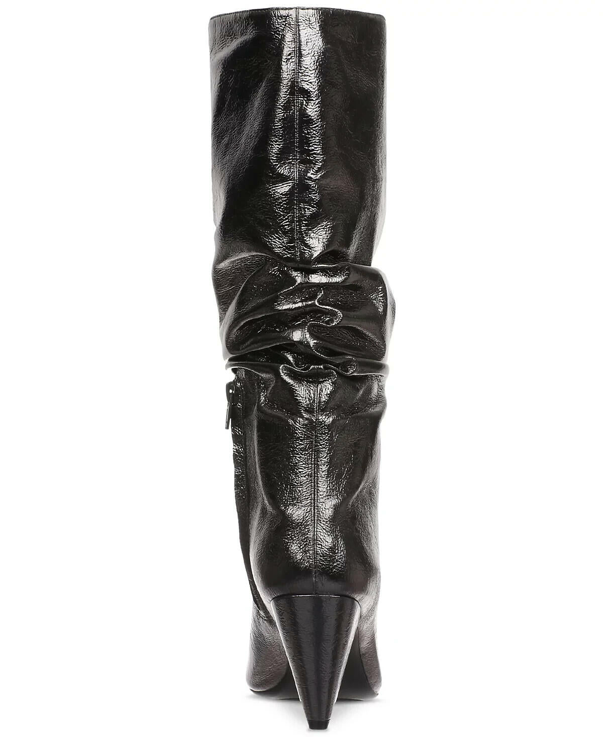INC International Concepts Womens Diiannaa Slouch Boots 8.5 Pewter MSRP $129