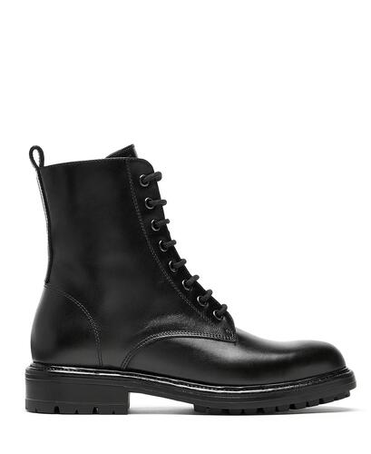 La Canadienne Harland Booties – Women’s Black Leather, Size 6