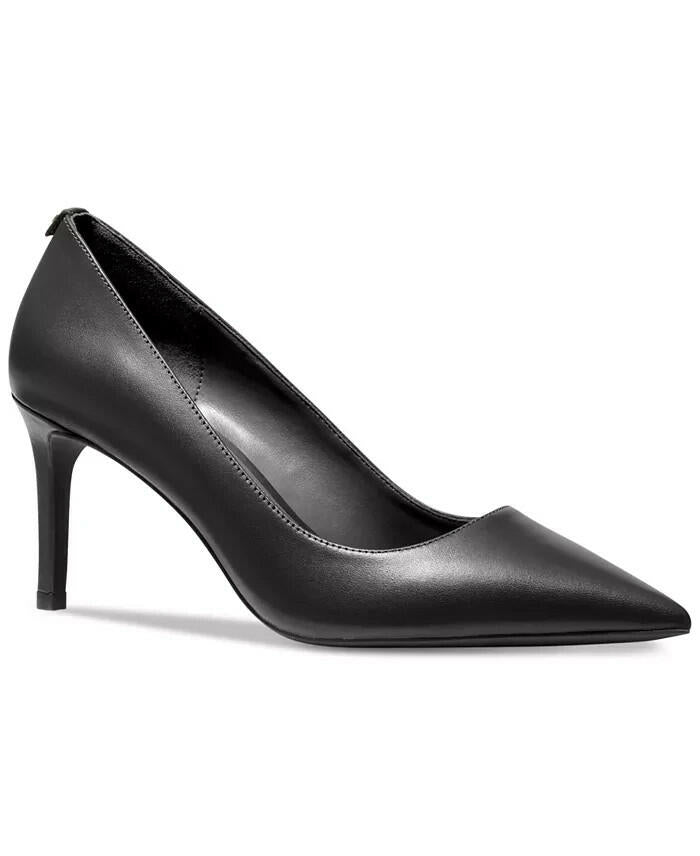 Michael Kors Alina Flex Leather Pumps 9.5 Black MSRP $115