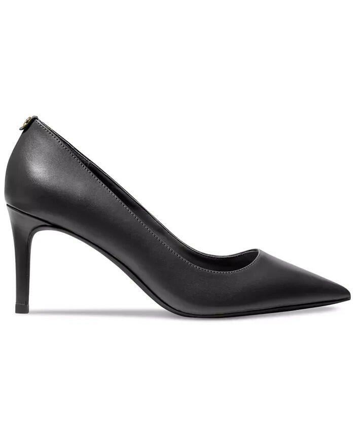 Michael Kors Alina Flex Leather Pumps 9.5 Black MSRP $115