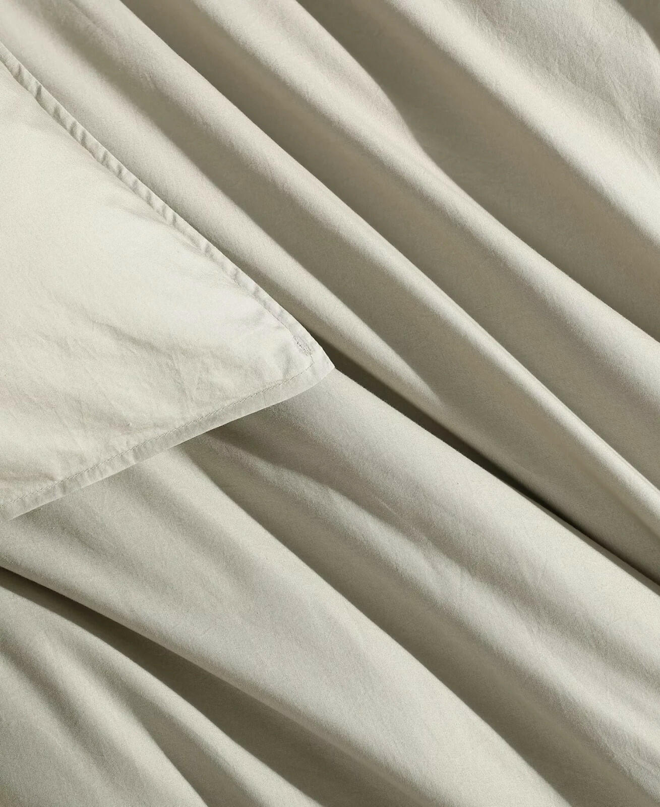 Calvin Klein Washed Percale Comforter Set King Absinthe Green MSRP $353