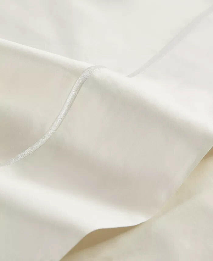 Croscill 500 Thread Count Egyptian Cotton 4 Piece Sheet Set Queen Ivory $290