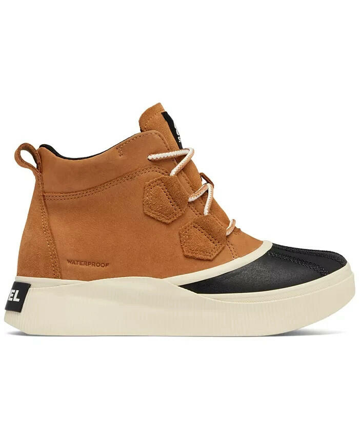 Sorel Out N About IV Class Waterproof Booties Leather Suede Sz 9.5 MSRP $130