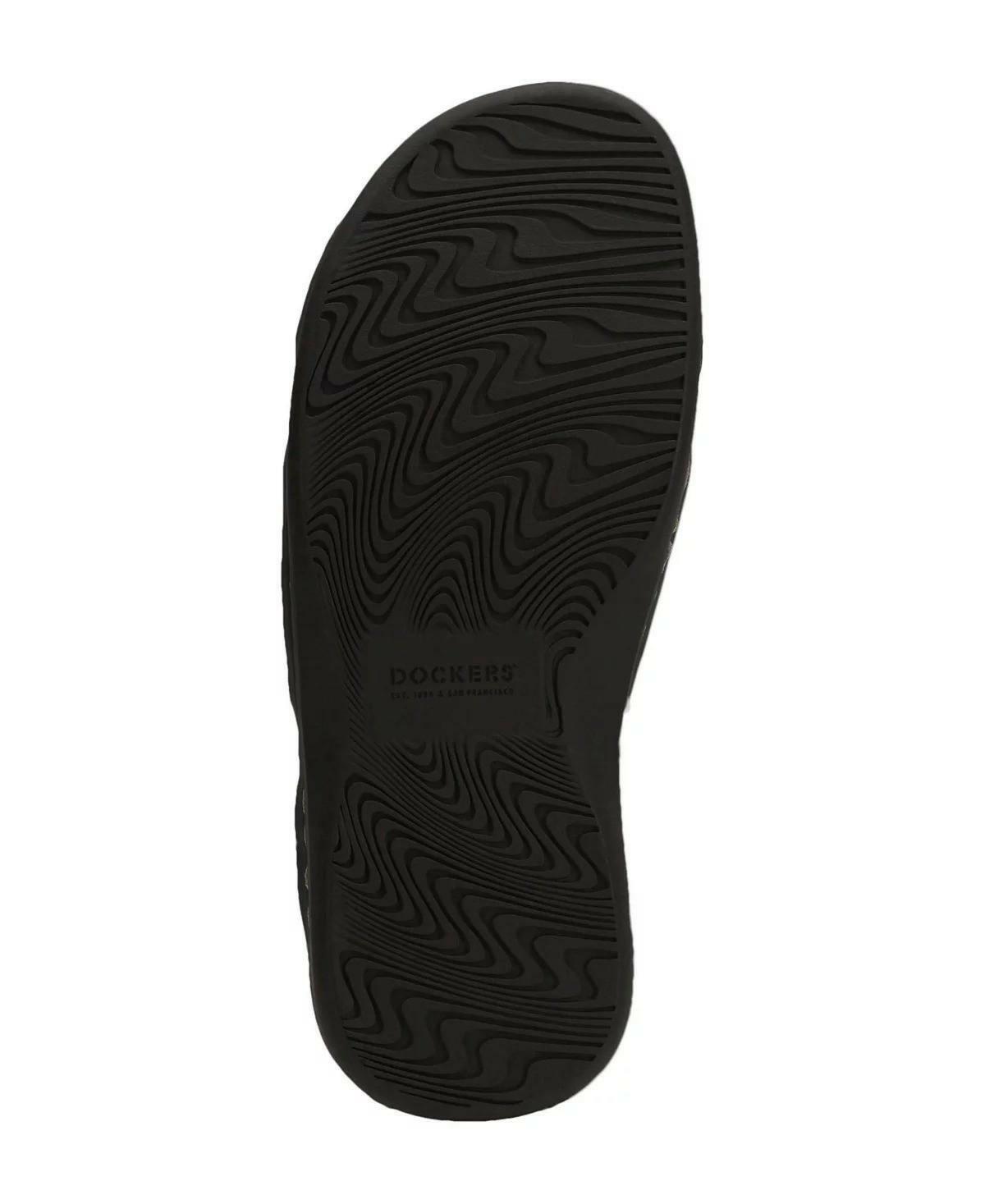 Dockers Sunland Slide Sandals Mens Size 9 Brown Casual Comfort Slip On