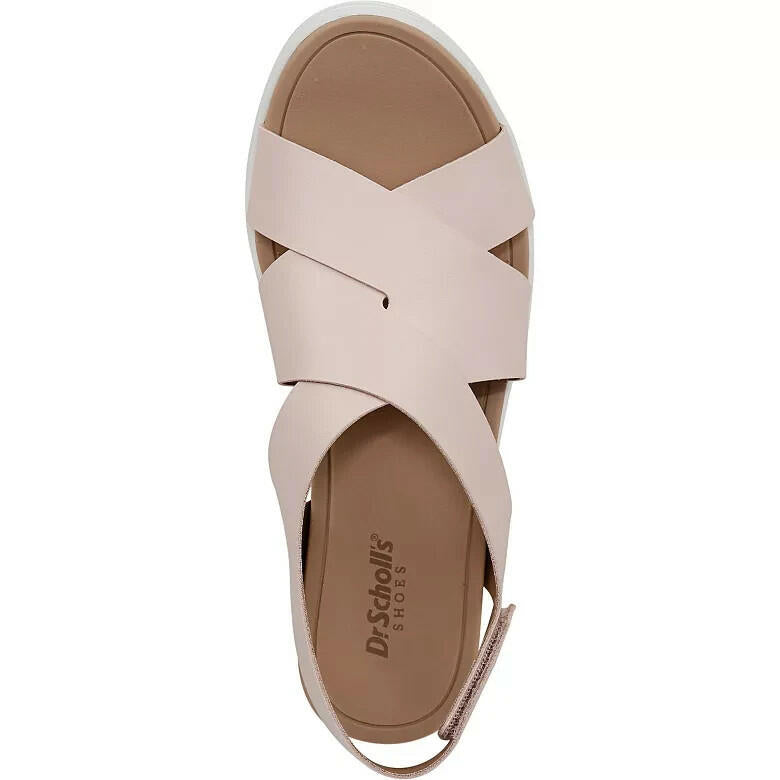 Dr Scholls Womens Time Off Strappy Sandals Gold Size 9 New $100