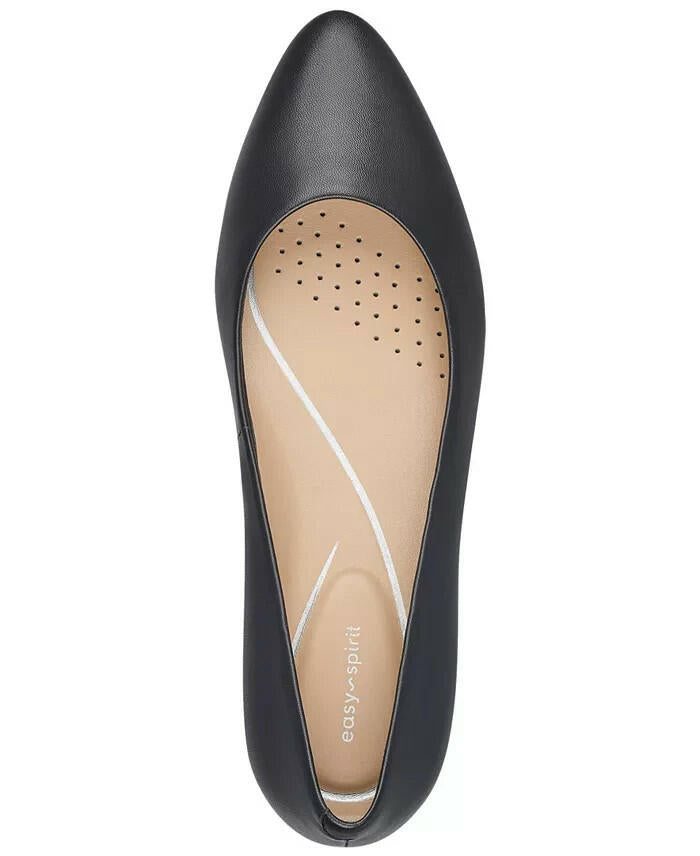 Easy Spirit Womens Caldise eFlex Low Heel Pumps Black 7.5 New $99