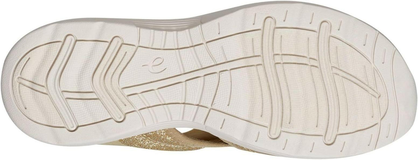 Easy Spirit Womens Traciee 3 Sandals Gold Size 8W New $69