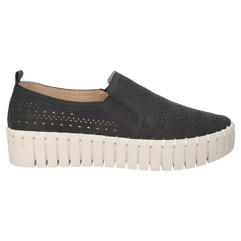 Easy Street Peppy Platform Sneaker Blush Pink 9 Wide New $69