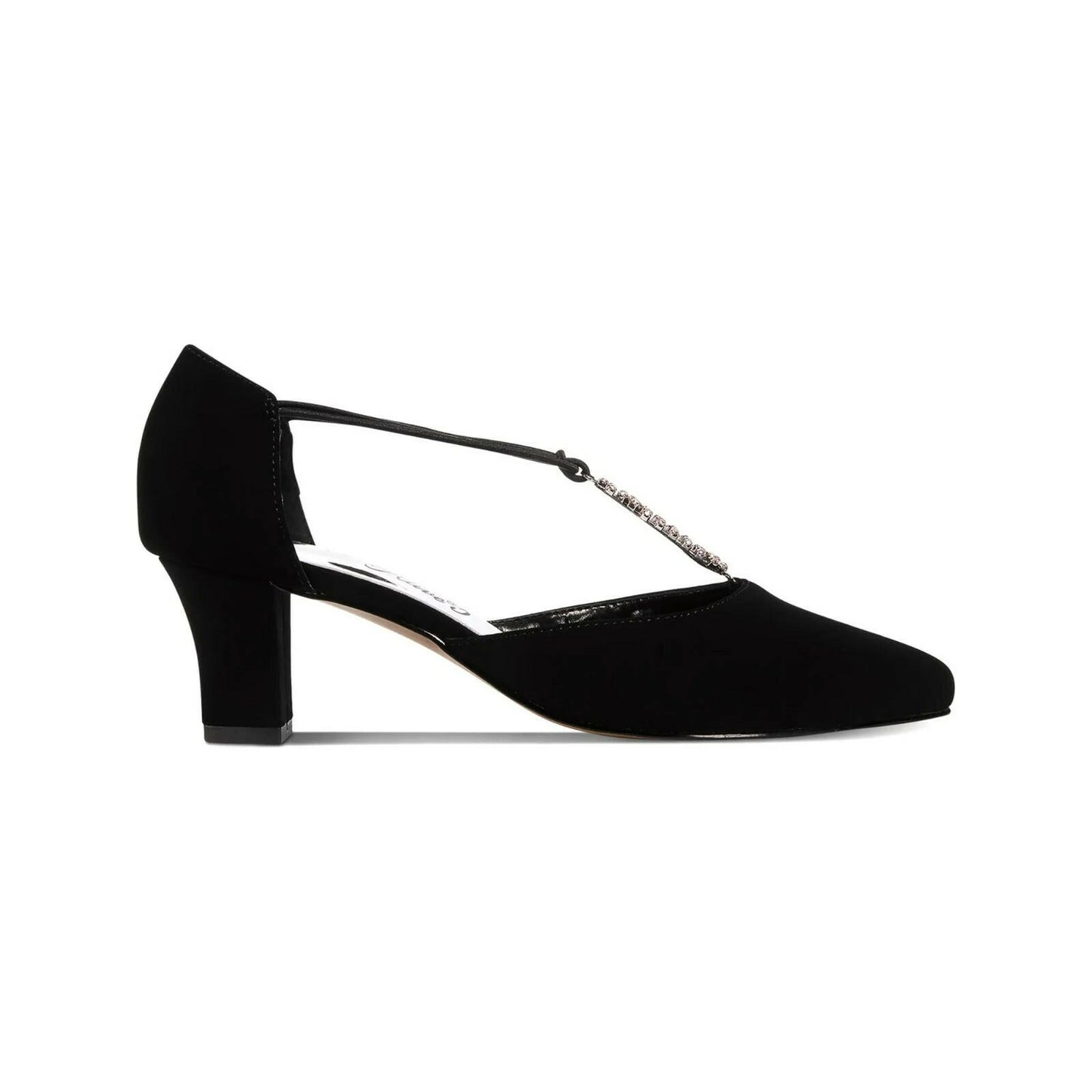 Easy Street Moonlight Evening Pump Black 9.5 Wide New $79