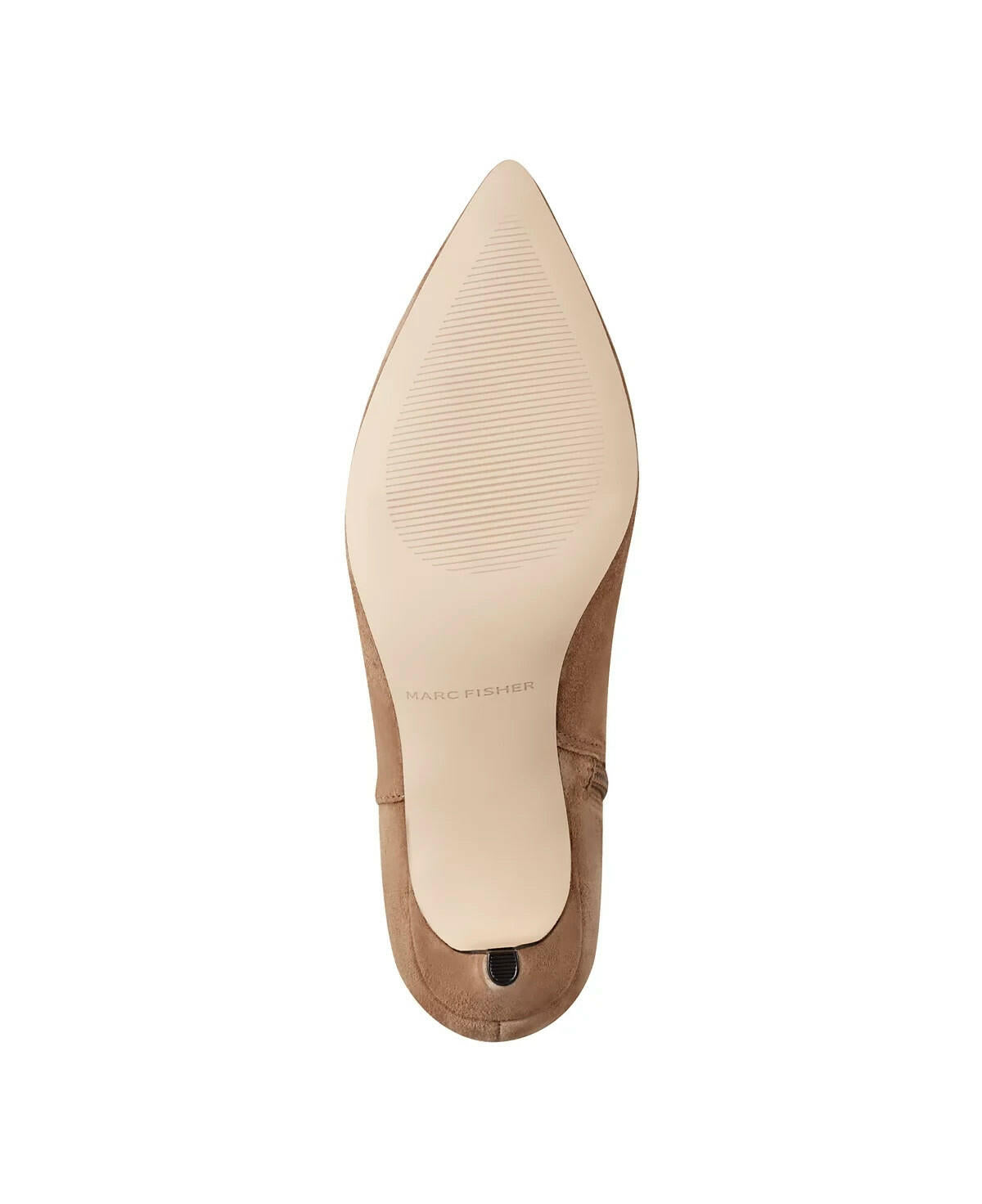 Marc Fisher Womens Glorry Pointy Toe Kitten Heel Booties Brown 7 MSRP $159