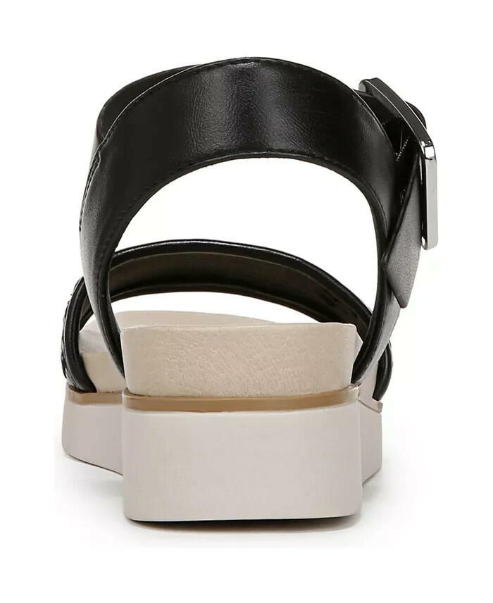 LifeStride Womens Gillian 2 Platform Sandals Black Size 6 New $69